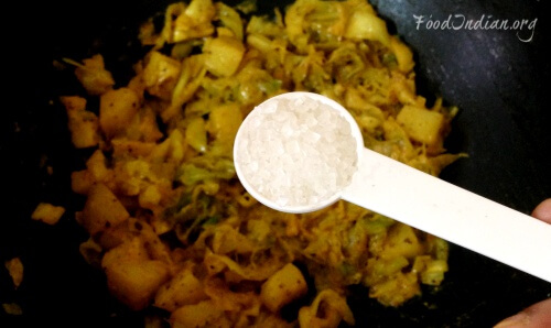 cabbage curry with mustard sauce 10