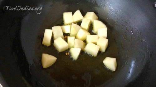 cabbage curry with mustard sauce 3