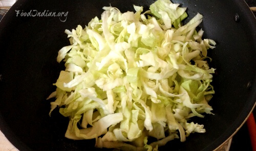 cabbage curry with mustard sauce 5