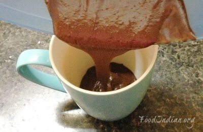 chocolate mug cake 9