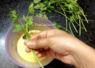 coriander pakora 3