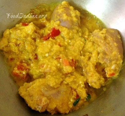 green papaya chicken curry 4