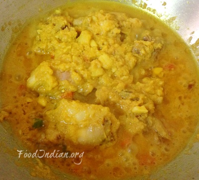 green papaya chicken curry 6