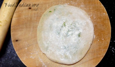 green pea paratha 7