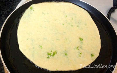 green pea paratha 9