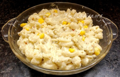 macaroni with white sauce 10