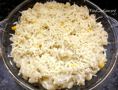 macaroni with white sauce 11