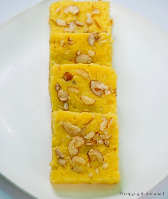 moong dal barfi 7