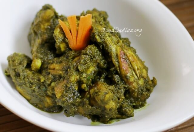 palak chicken 15ed