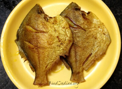 pomfret fish red curry 9