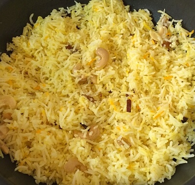 sweet saffron rice 16