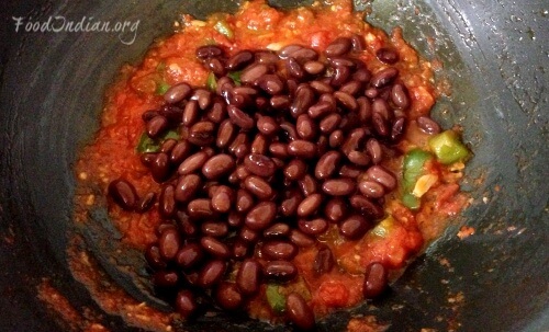 tomato kidney bean curry 7