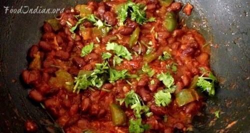 tomato kidney bean curry 9