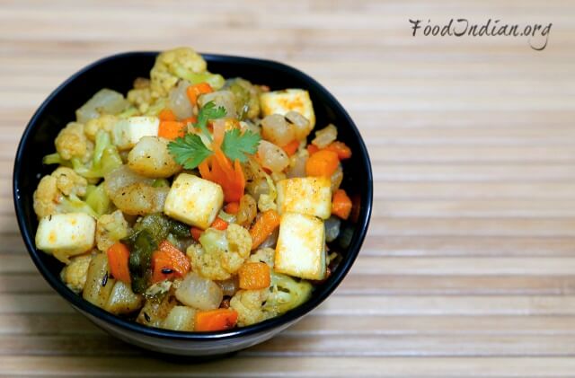 vegetable paneer korma 13