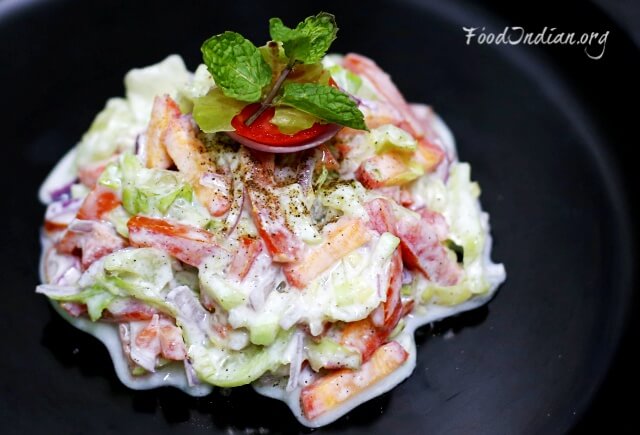 vegetable yogurt salad 2