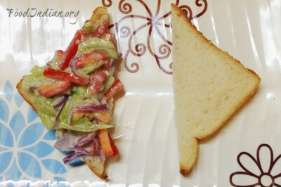 vegetable yogurt sandwich 8